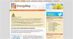 Desktop Screenshot of energymap.info